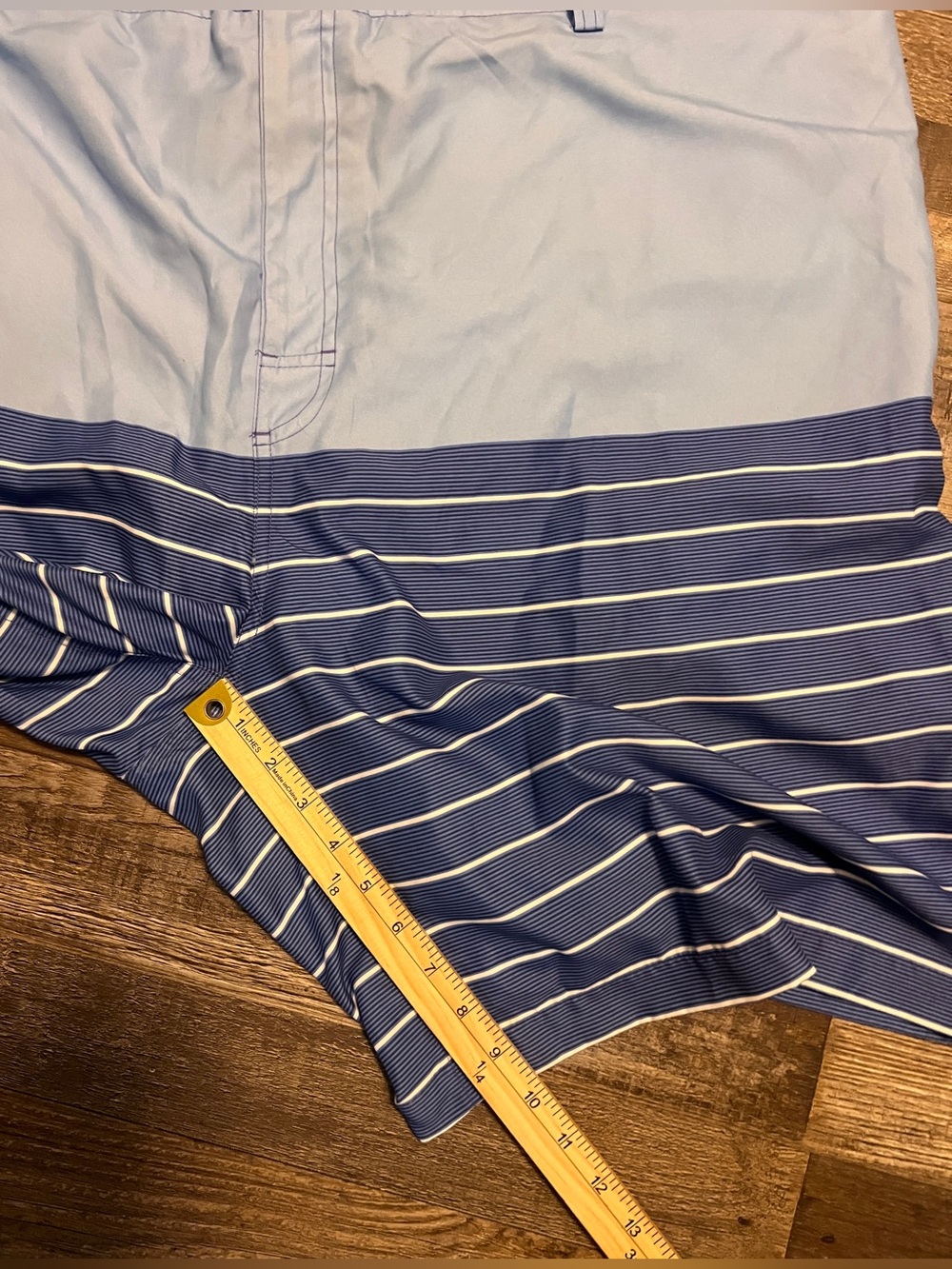 Men's Rochester Blue Big & Tall Swim Trunks ~Size 3X - Picture 5 of 5